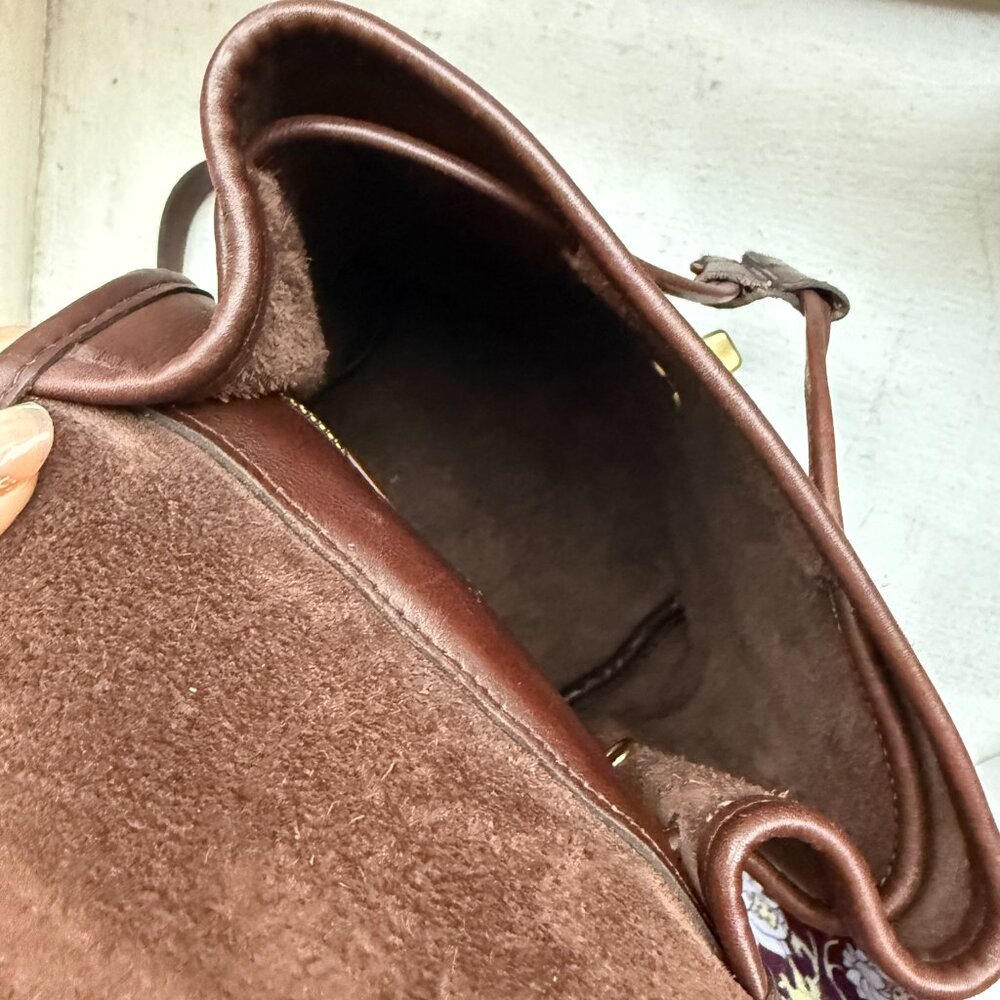 Vintage Coach daypack (mahogany) - Picture 13 of 13